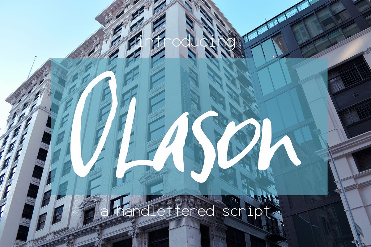 Olason Font example image 1