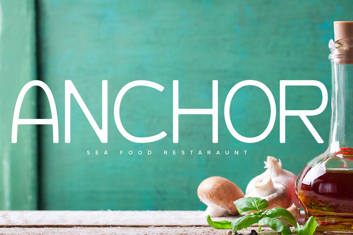 Anchor Font example image 1