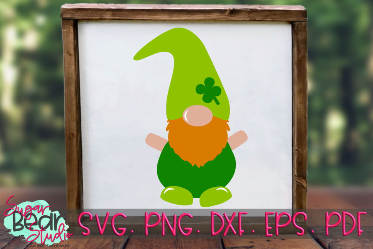 Download St Patrick S Day Gnome A Gnome Svg 409915 Svgs Design Bundles