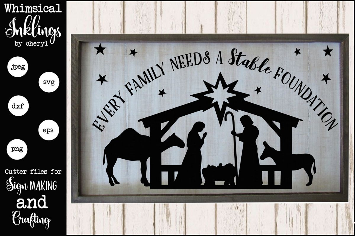 Stable Foundation SVG example image 1