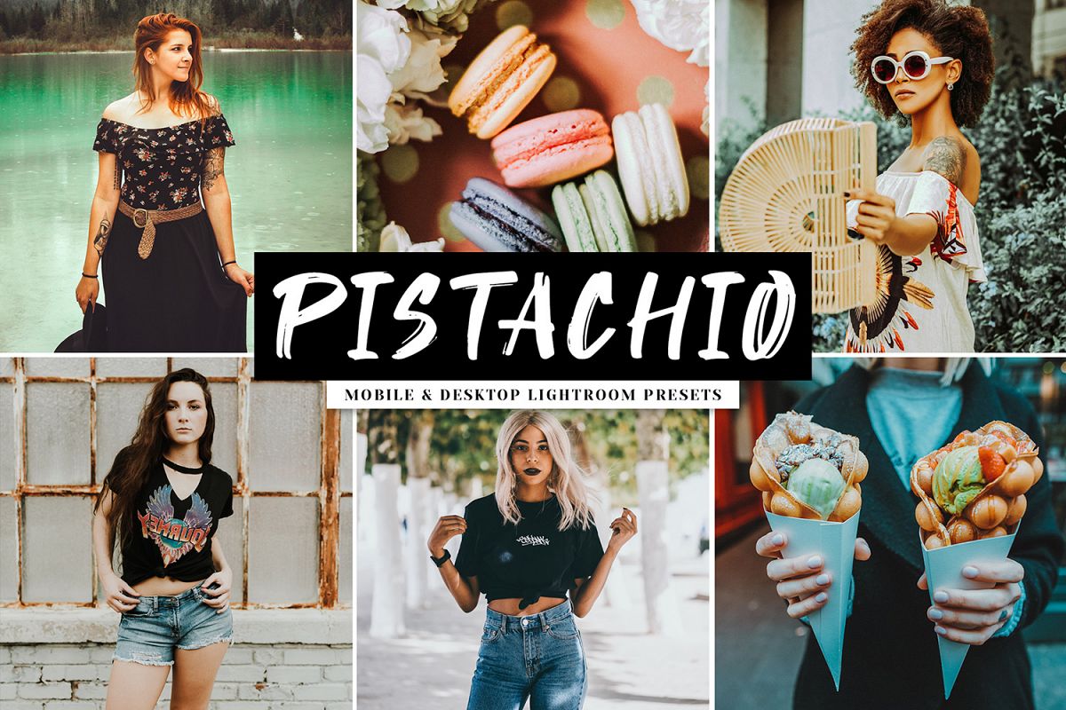 Pistachio Mobile & Desktop Lightroom Presets example image 1