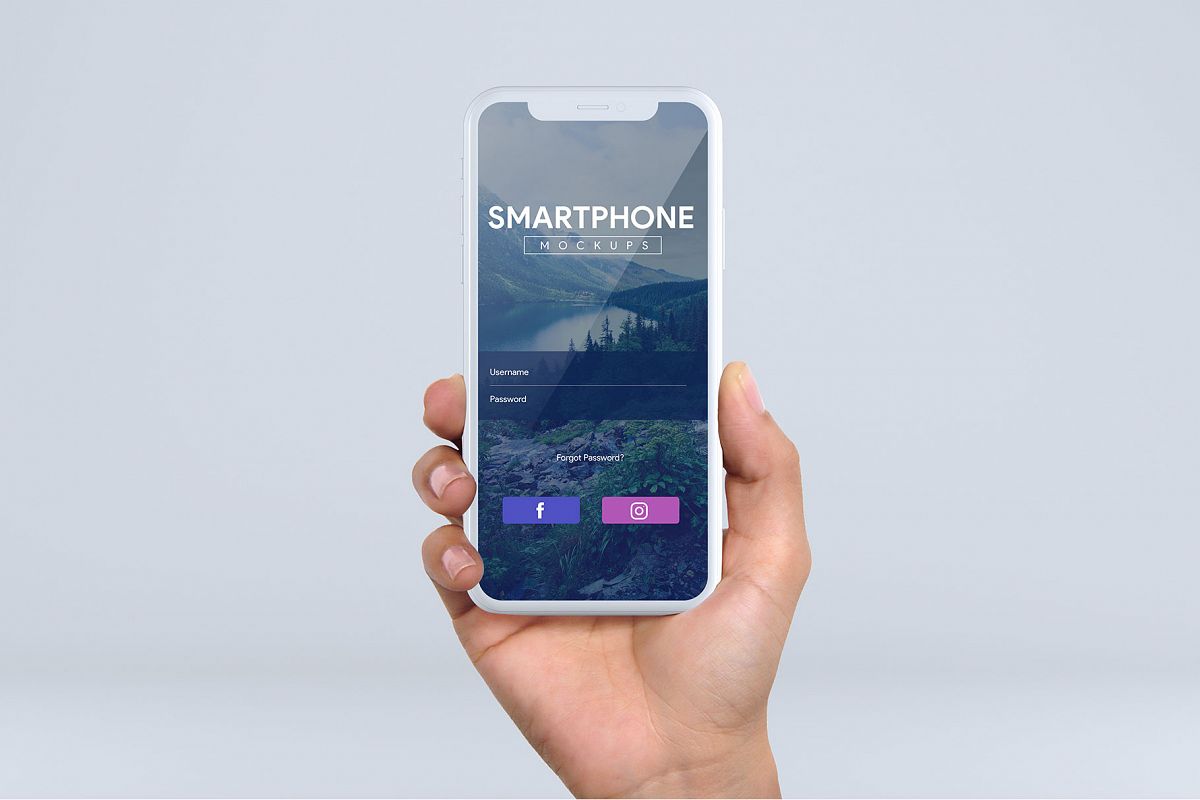 Smartphone Mock-Ups example image 1
