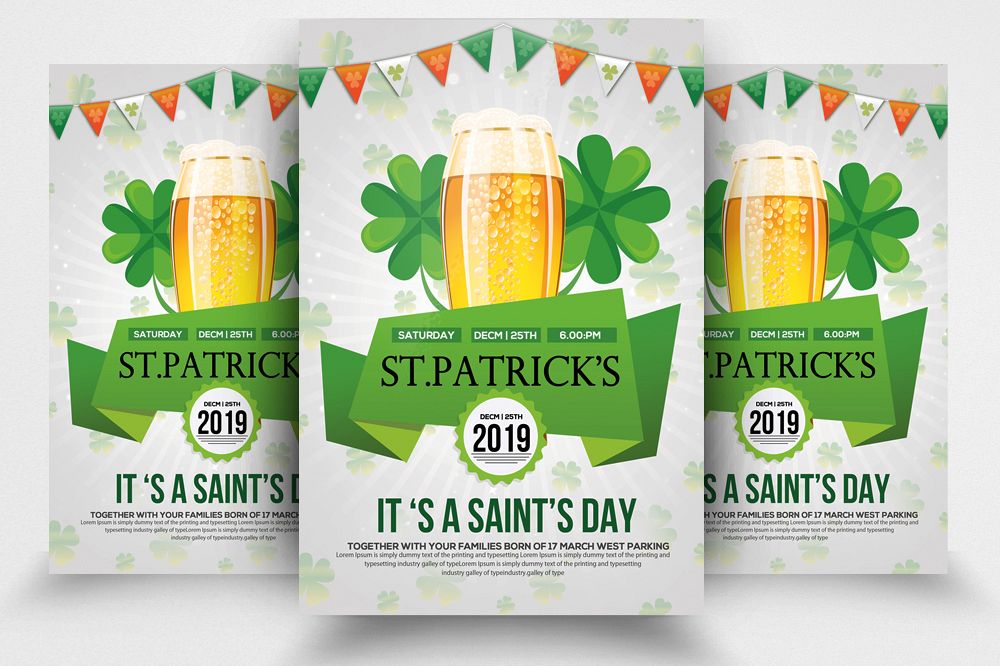 St. Patricks Day Flyer example image 1