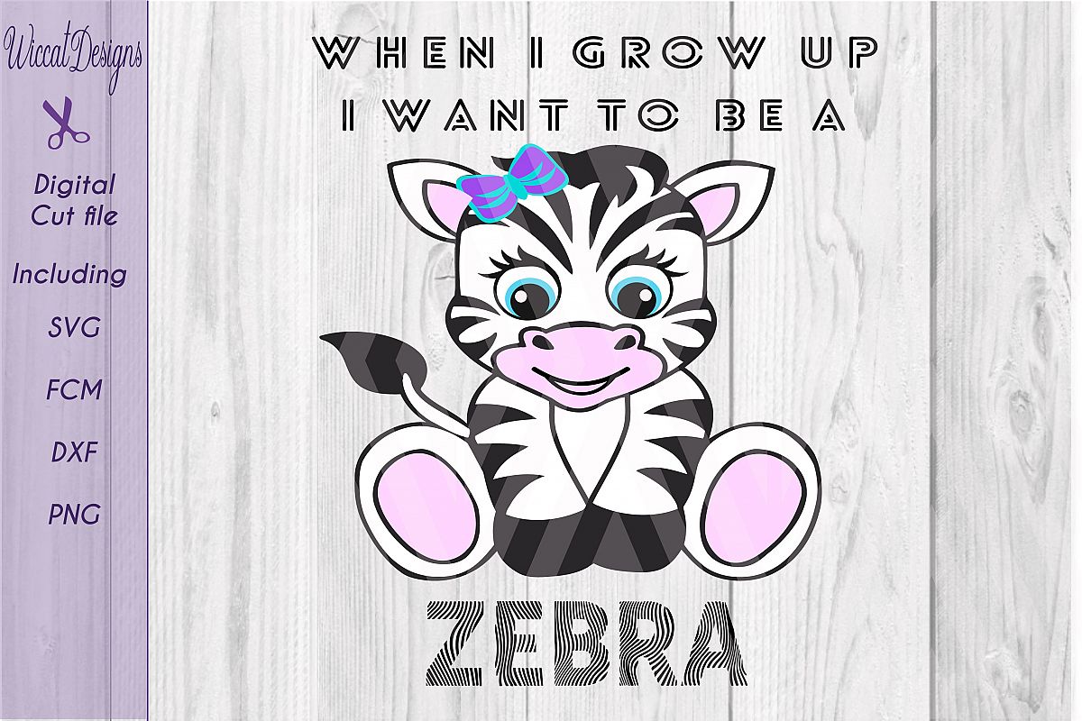 Zebra svg, Baby zebra svg, girls svg, Nursery animals sv cut file