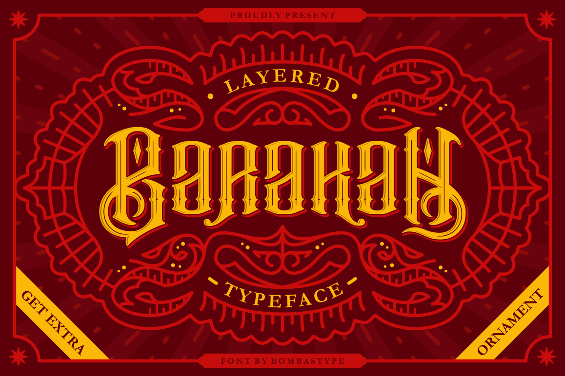 Barakah Typeface Extras example image 1