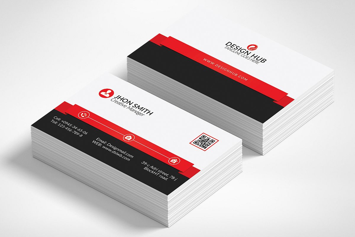 Business Card Template example image 1