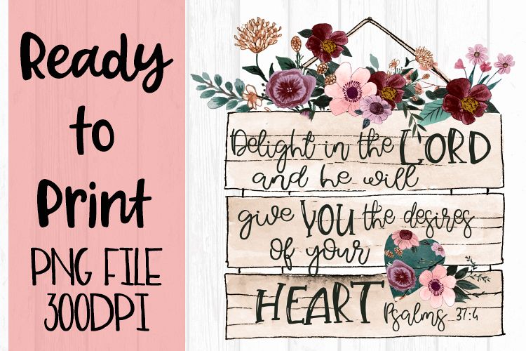 Download Delight In The Lord Psalms Ready To Print