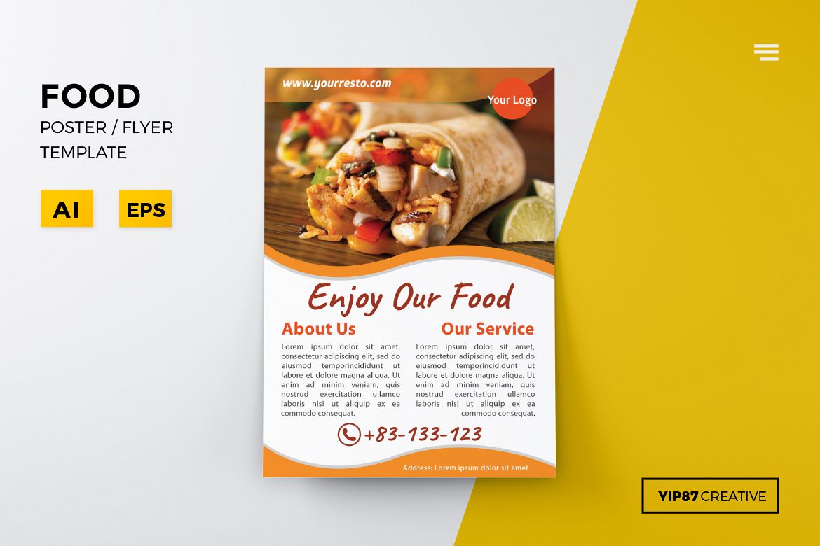 Food Flyer example image 1