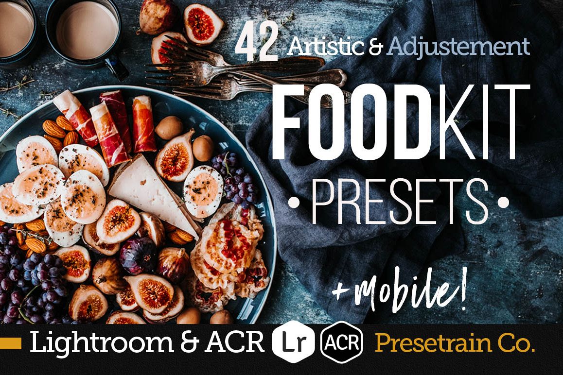FoodKit - Food Presets for Lightroom & ACR, Desktop & Mobile example image 1