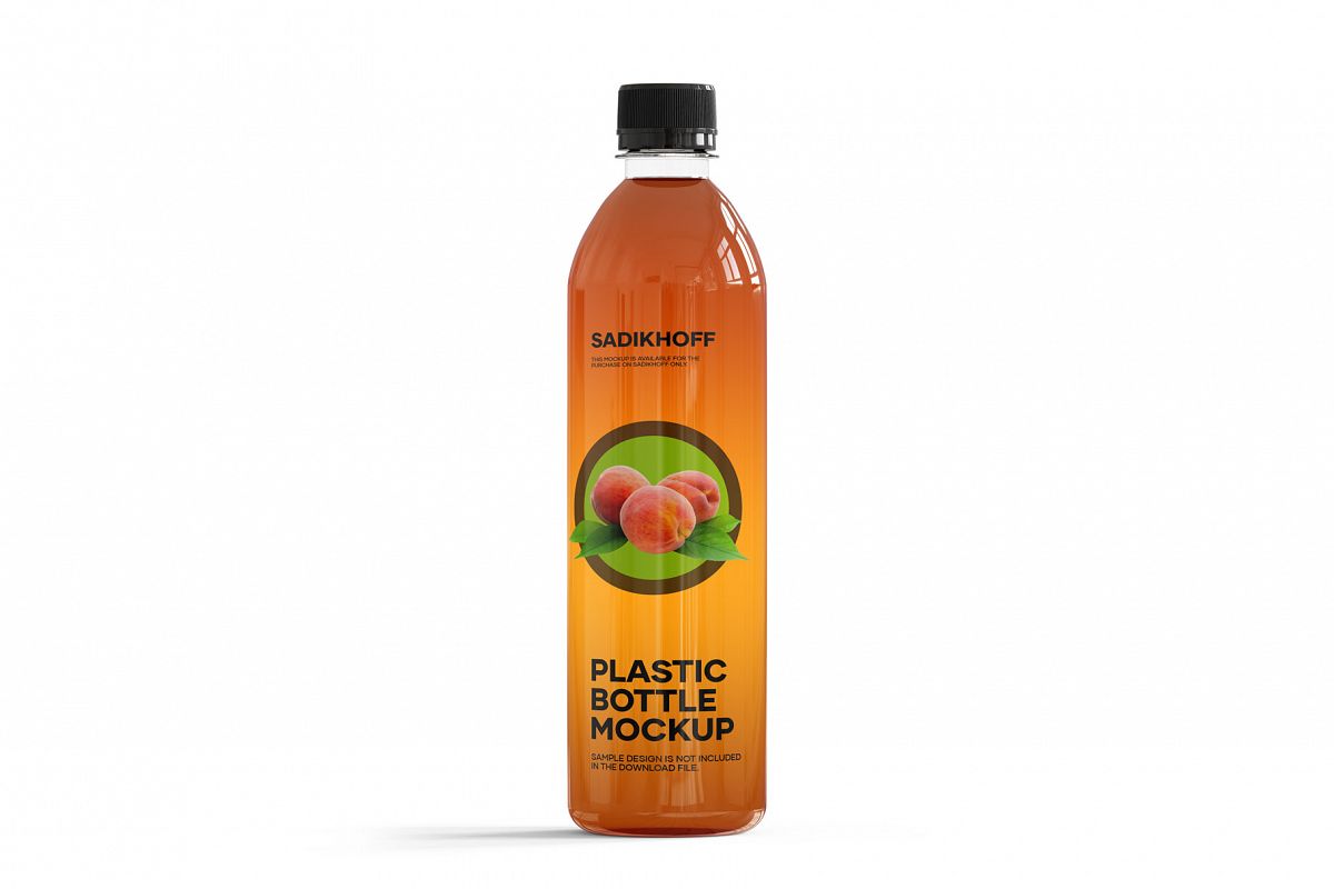 0,5L Iced Tea Bottle Mockup example image 1