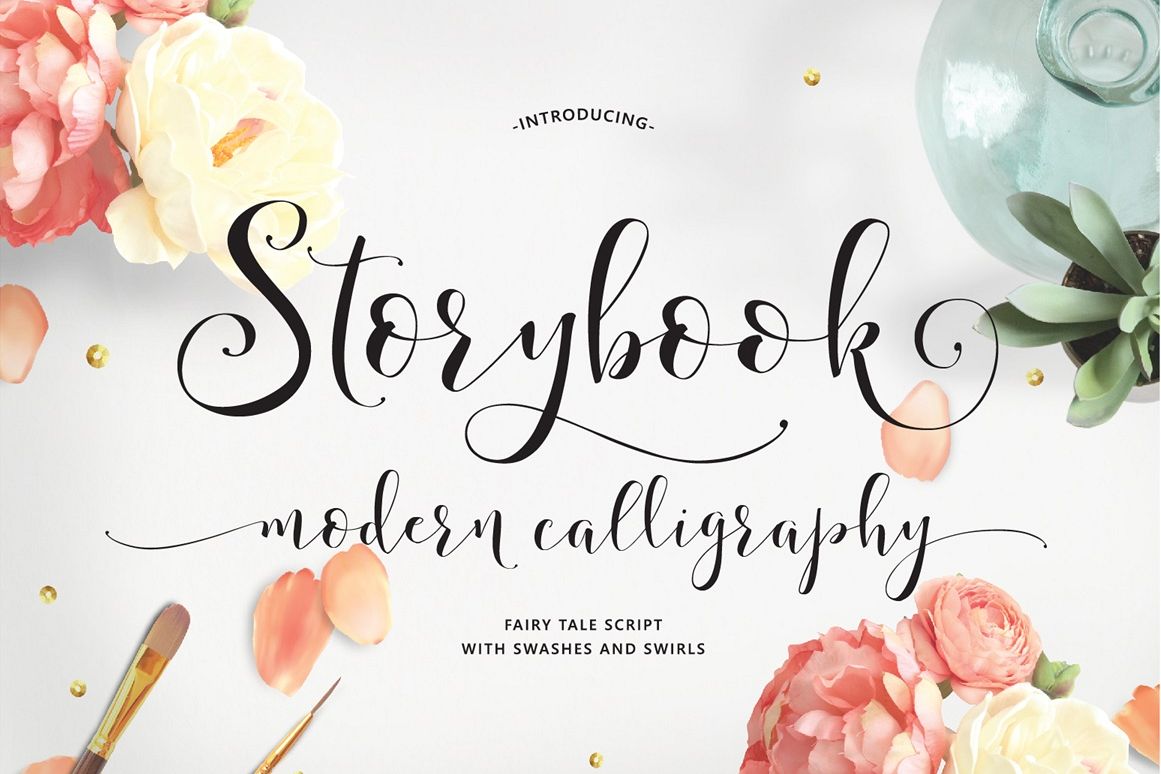 Storybook Calligraphy example image 1