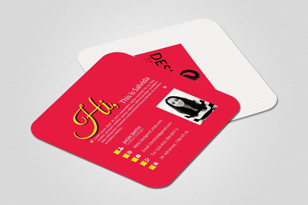 Mini Social Cards Templates example image 1