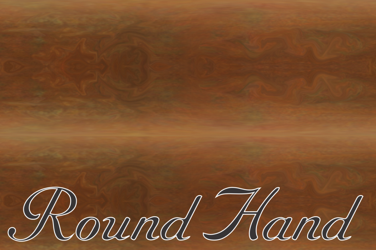 Roundhand example image 1