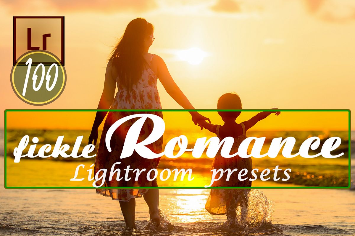 Fickle Romance Lightroom Presets example image 1