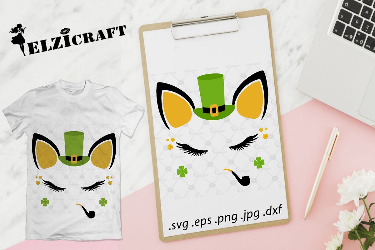 Download St Patrick S Day St Patrick S Unicorn Face Svg Cut File