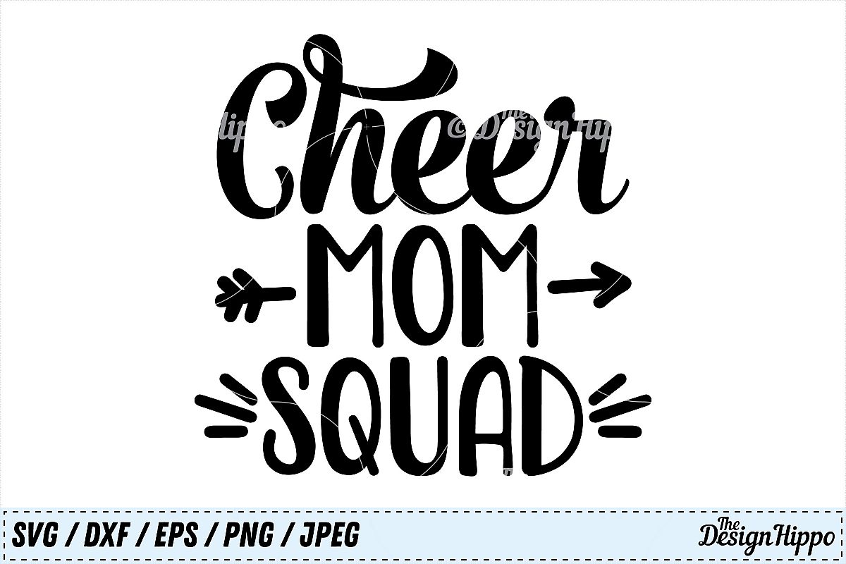 Download Cheer mom squad svg, Cheer svg, Mom svg, Squad svg, PNG, DXF