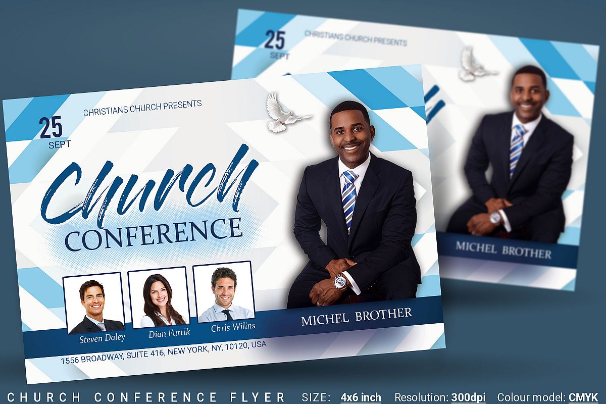Church Conference Flyer Poster example image 1