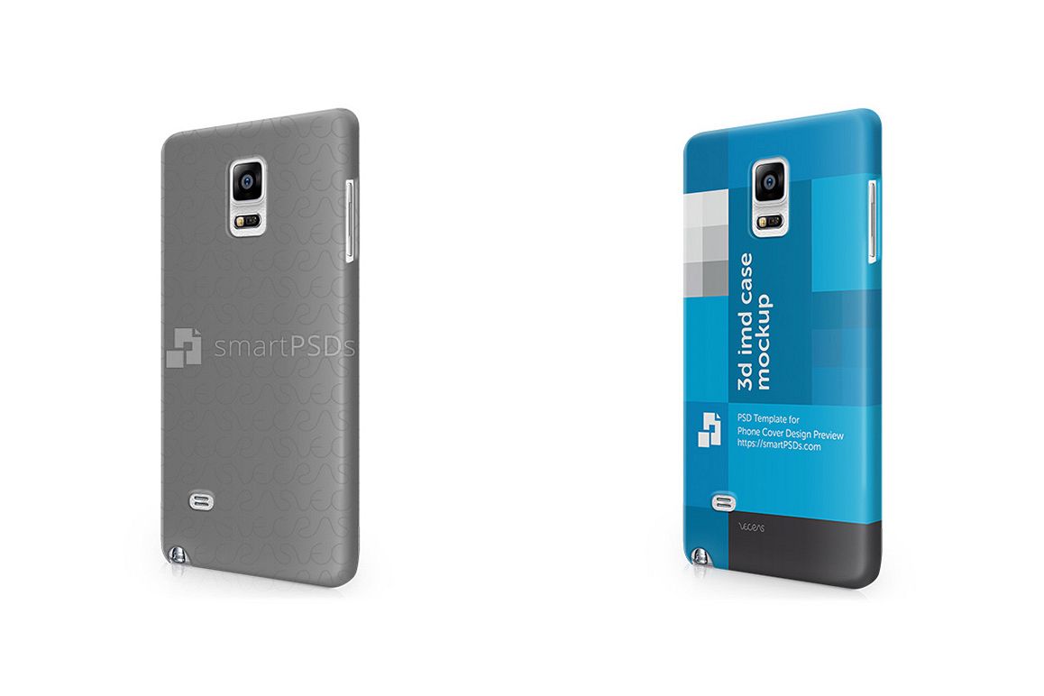 Samsung Galaxy Note 4 3d IMD Mobile Case Design Mockup 2014 example image 1