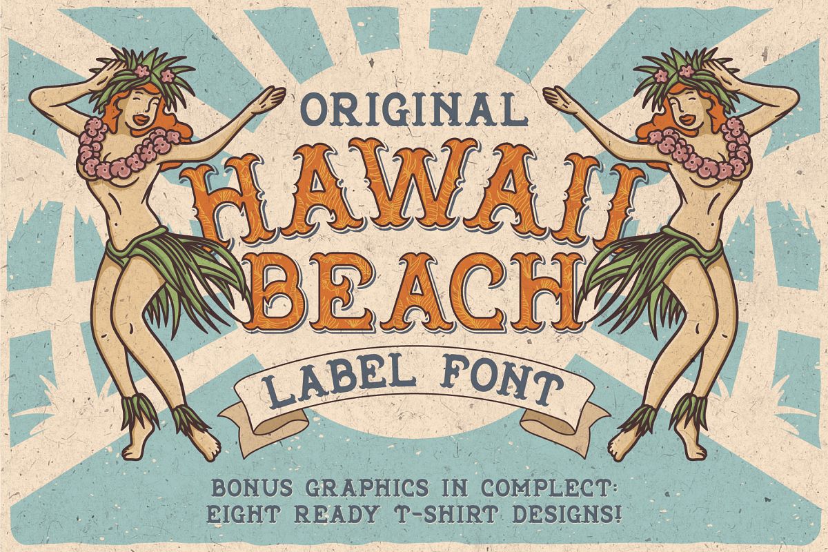 Hawaii Beach Typeface example image 1