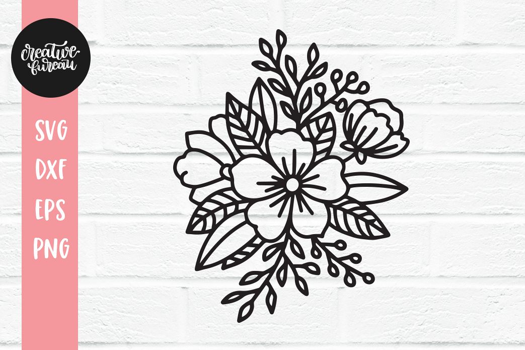 Free Free 337 Corner Flower Frame Svg SVG PNG EPS DXF File