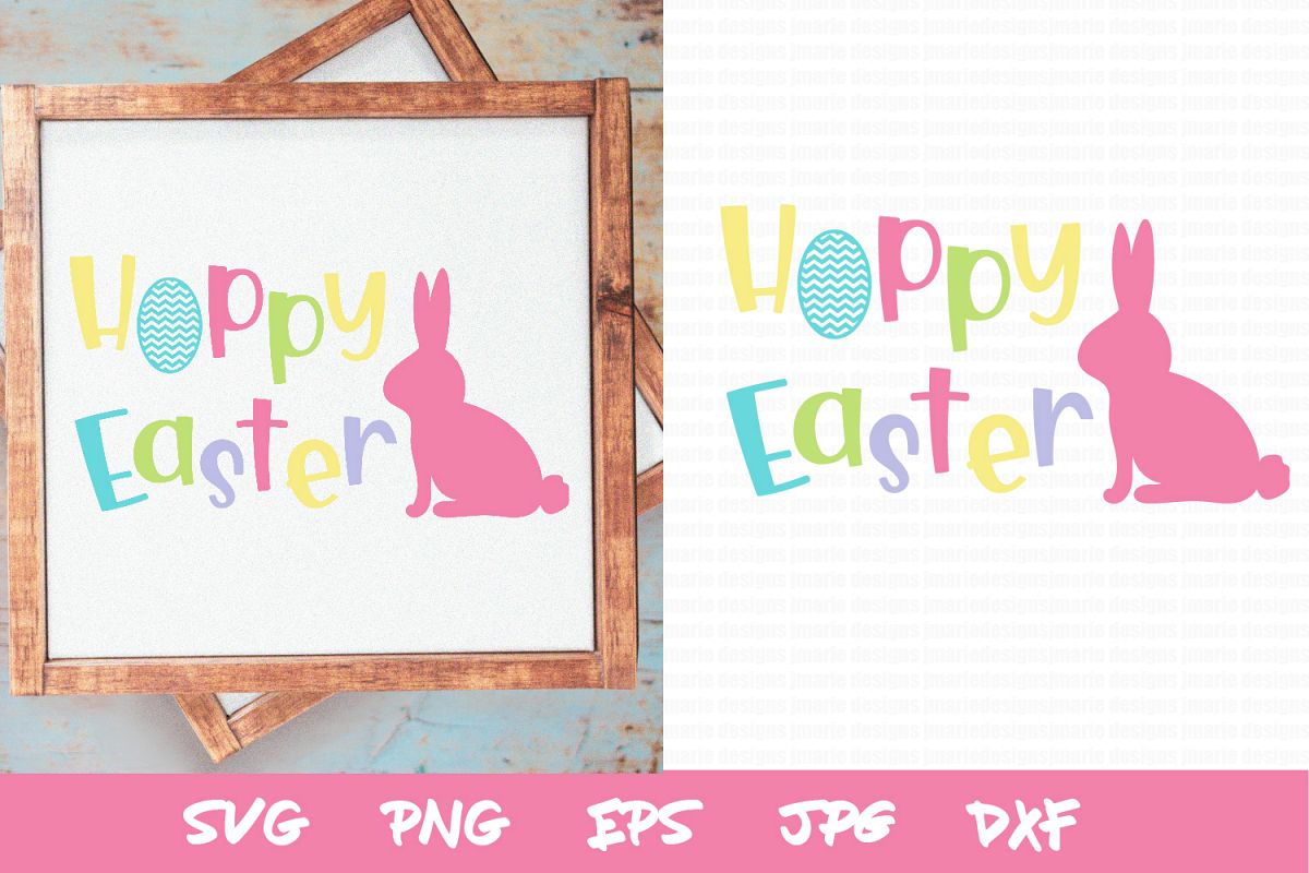Easter SVG, Spring SVG, Easter Sublimation, bunny svg example image 1