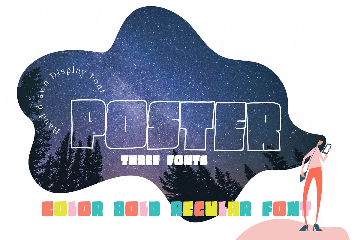 Poster Modern Scandinavian Font example image 1