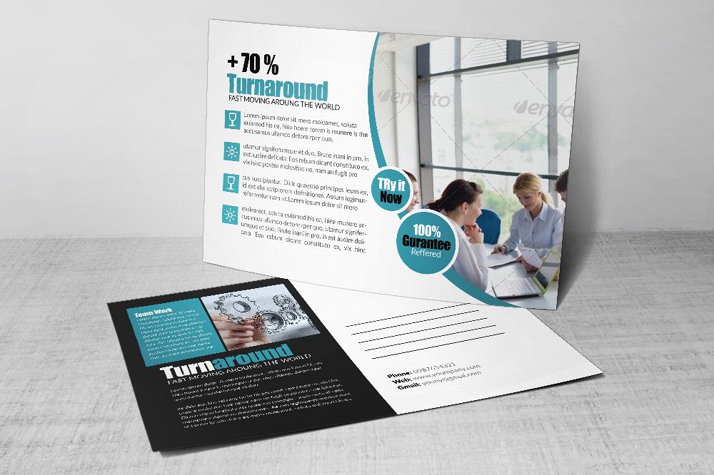Corporate Business Post Cards example image 1