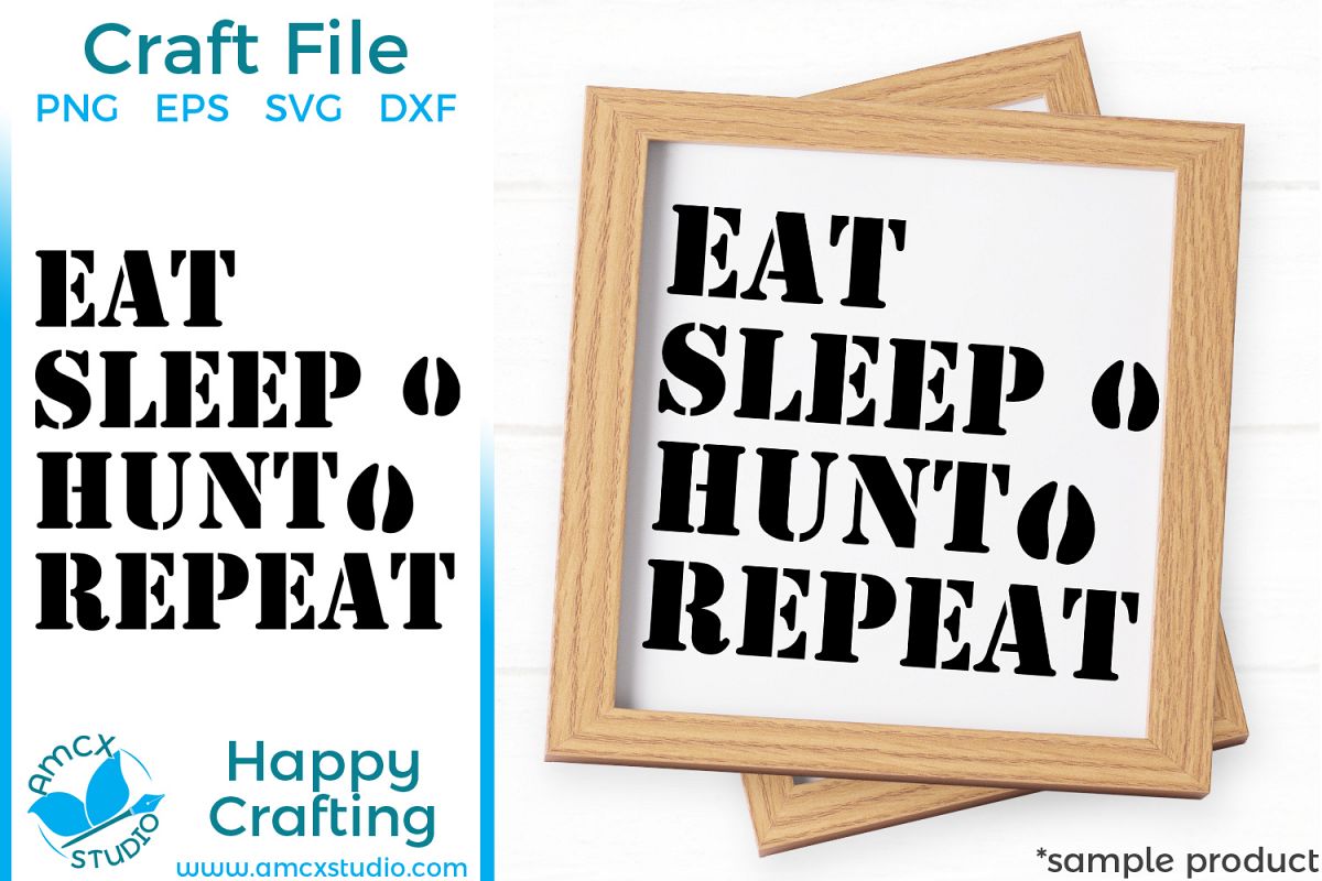 East Sleep Hunt Repeat, Hunting SVG example image 1