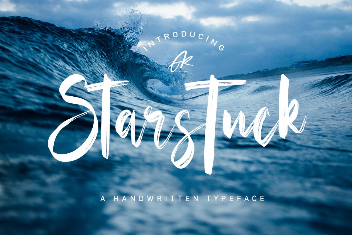Starstuck Handwritten Font example image 1