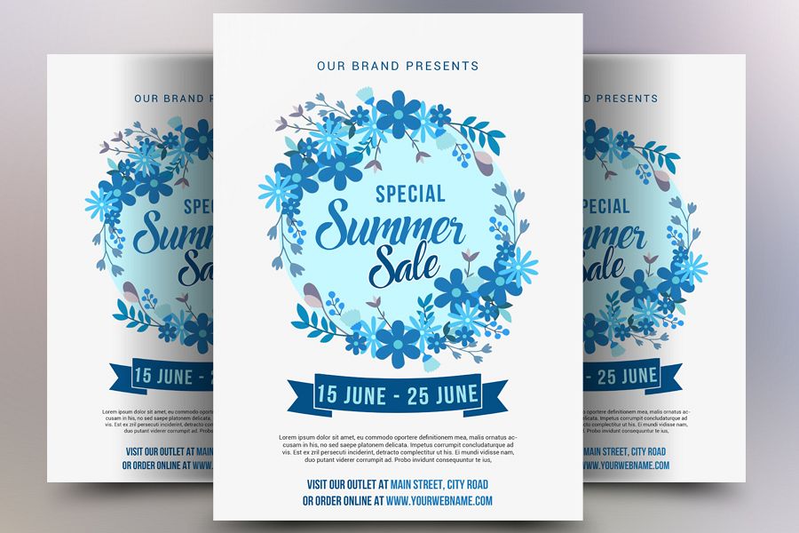 Special Summer Sale Flyer example image 1