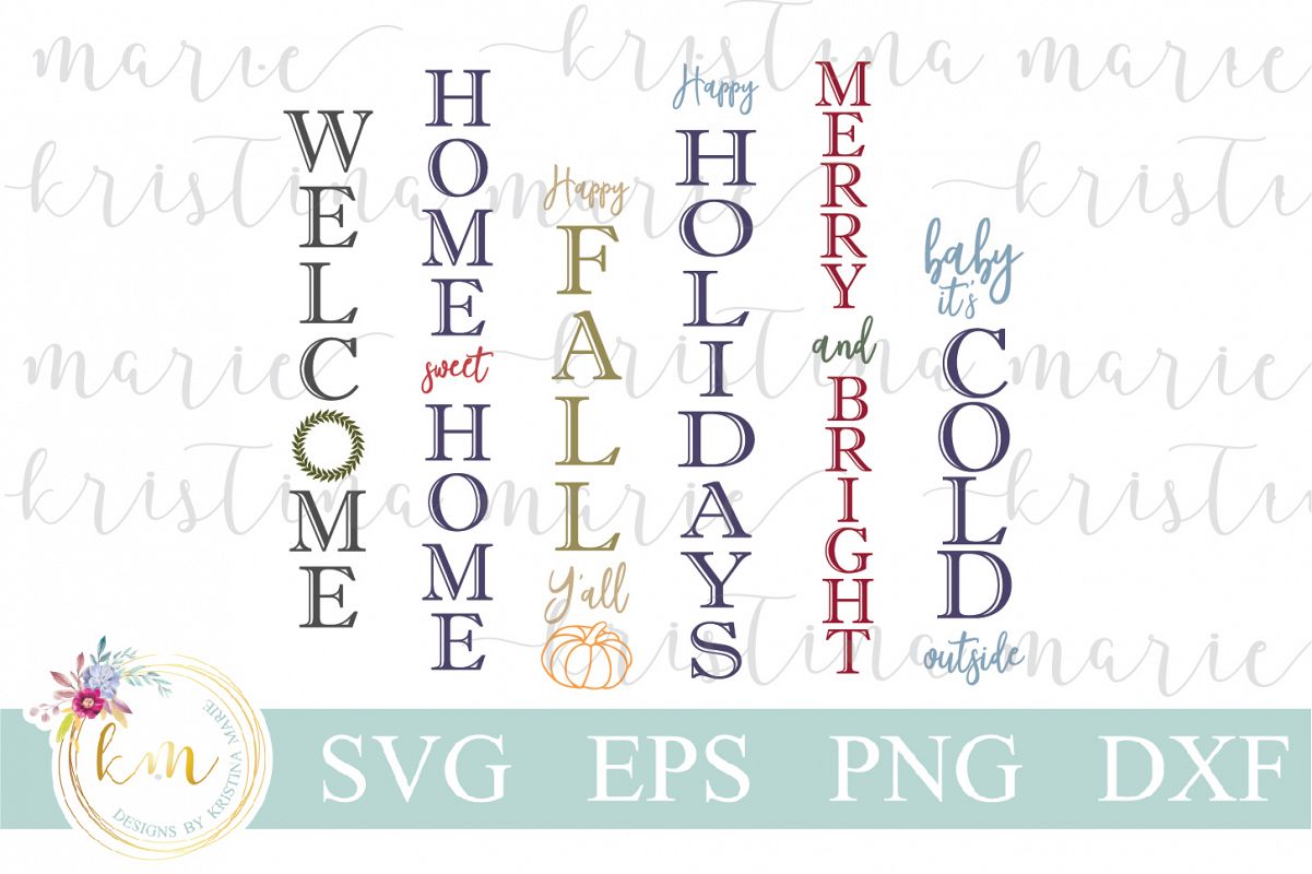 Porch Sign Cut File Bundle example image 1
