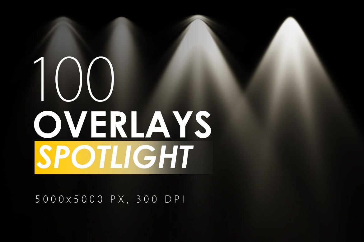100 Spotlight Overlays example image 1