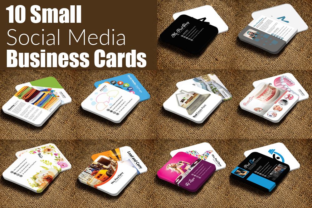 10 Multi use Small Business Cards example image 1