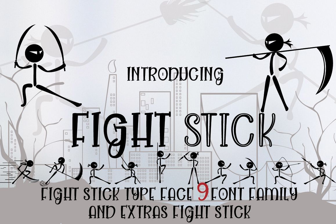 FIGHT STICK example image 1