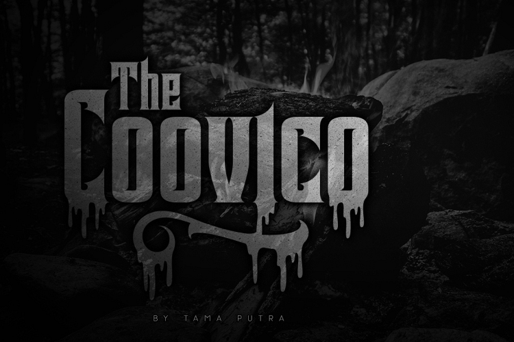 Coovico Bloody Typeface example image 1