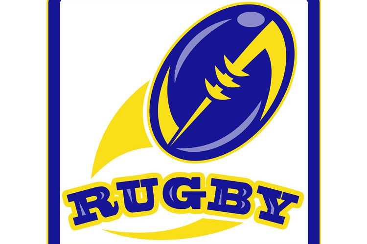rugby ball flying out example image 1