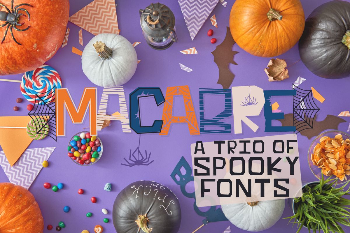 MACABRE - A Spooky Font Trio example image 1