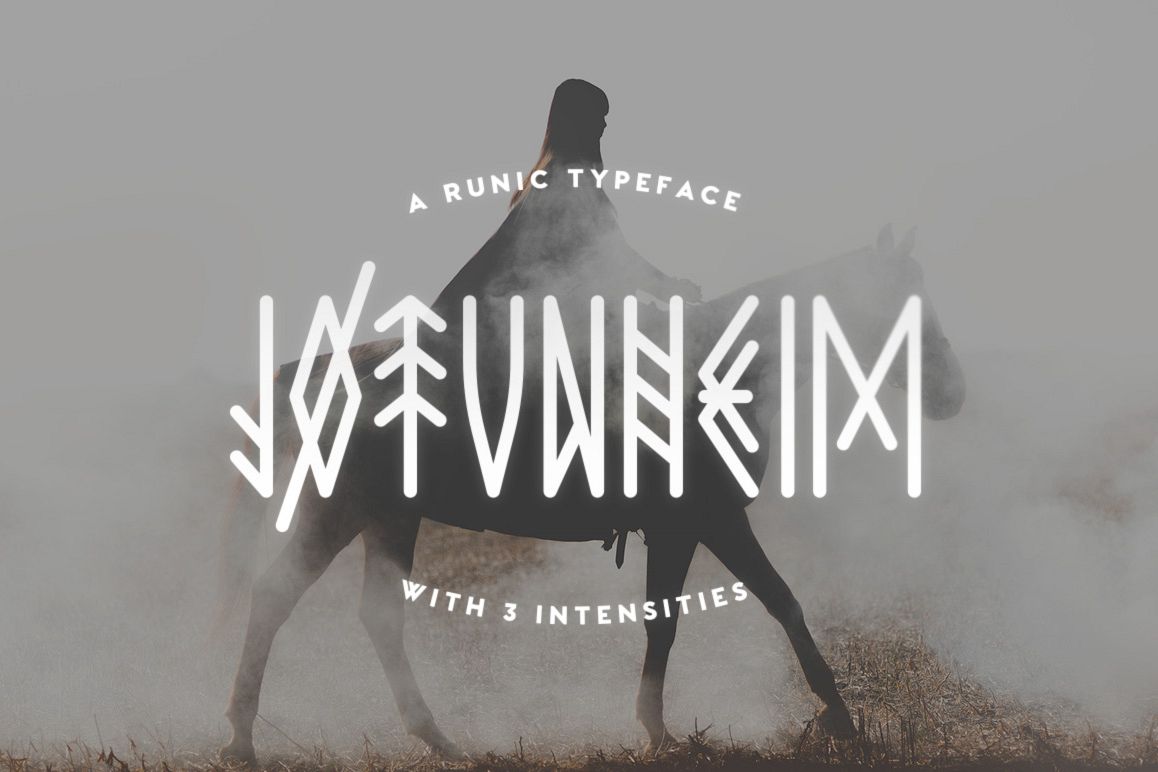 Jotunheim Typeface example image 1