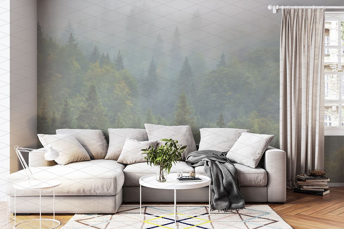 Wall mockup - wallpaper mock up (188093) | Mock Ups ...