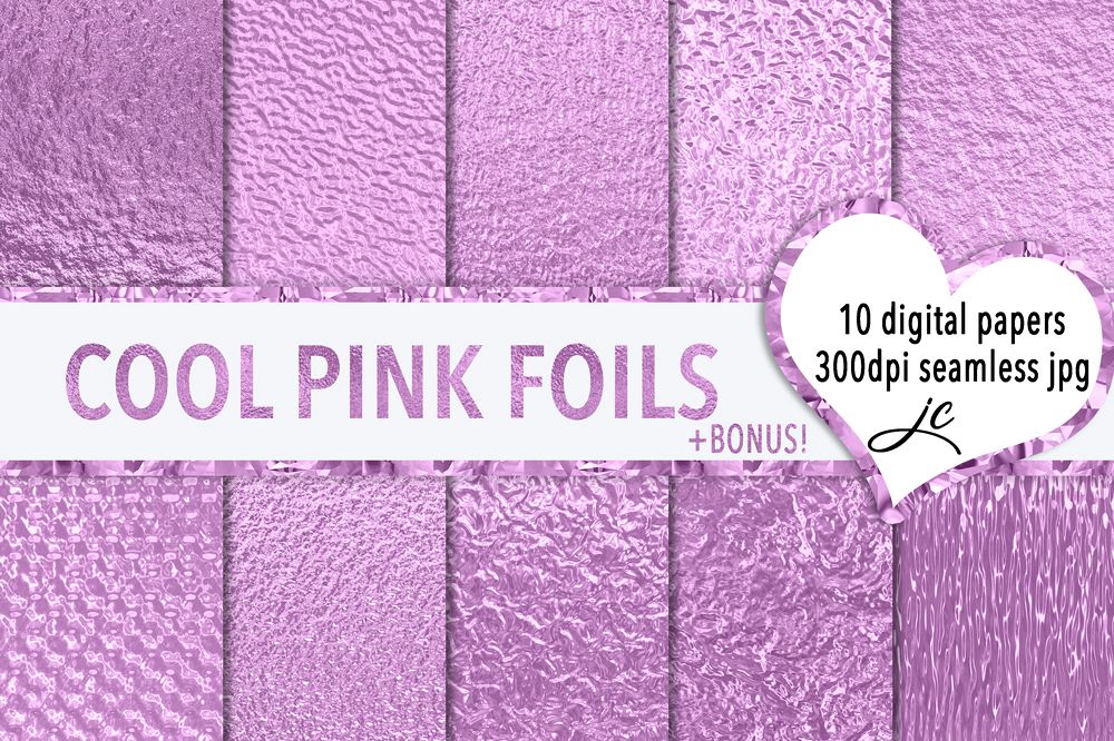 Cool Pink Foils example image 1