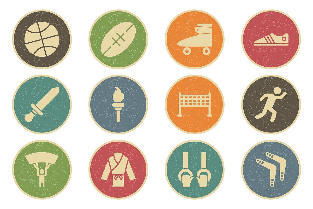 Set Of Sports And Game Icons example image 1