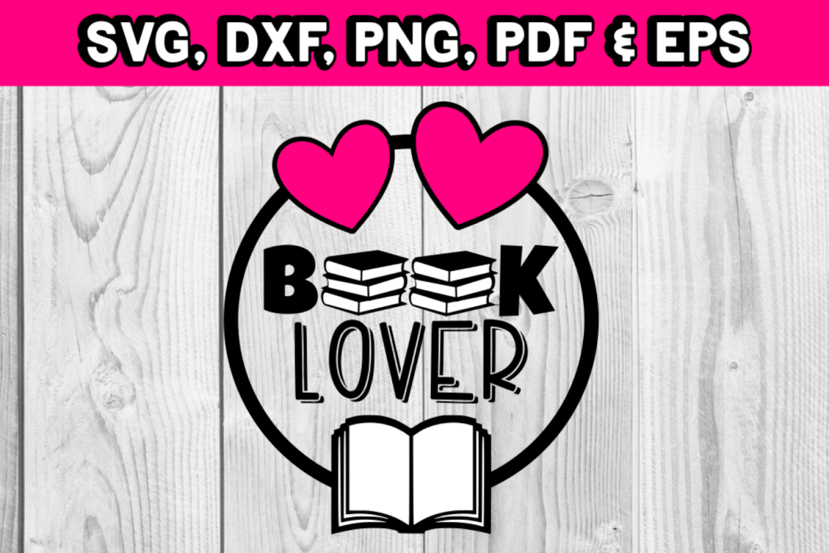 Book lover - Book svg - book silhouette - library - book example image 1
