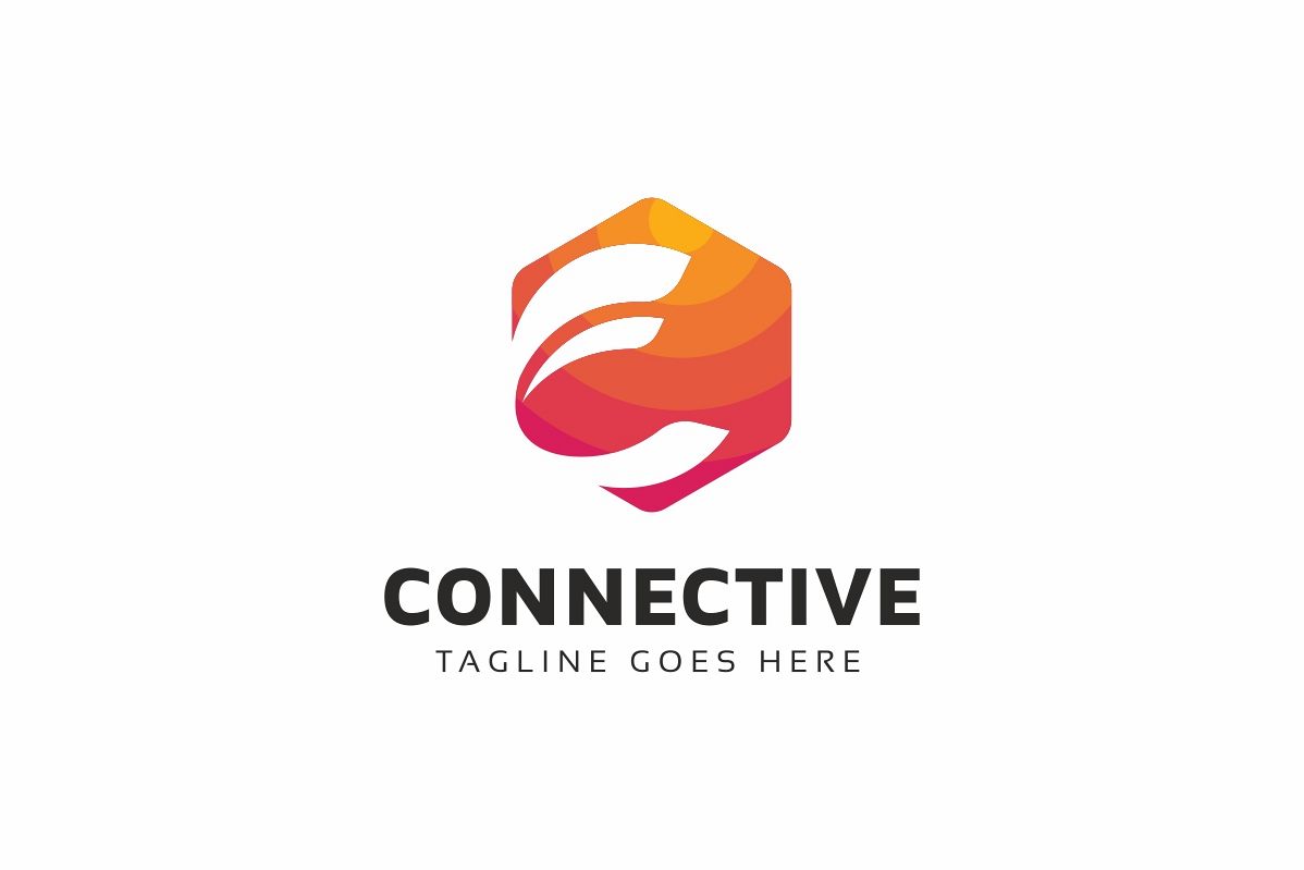 Connective C Letter Logo example image 1