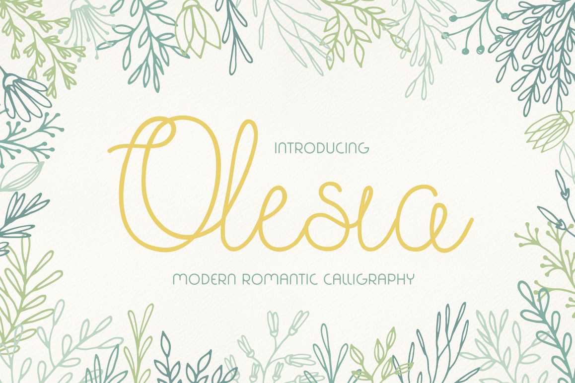 Olesia Script example image 1