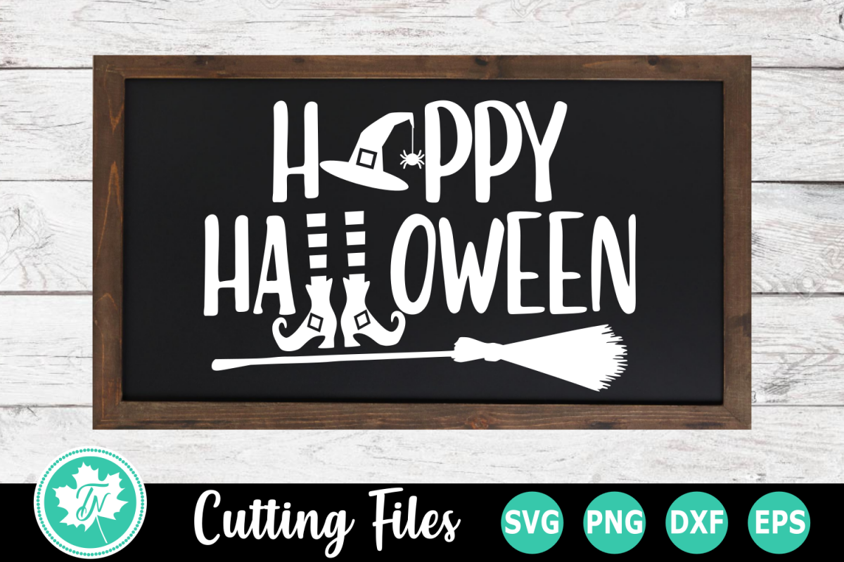 Happy Halloween - A Halloween SVG Cut File example image 1