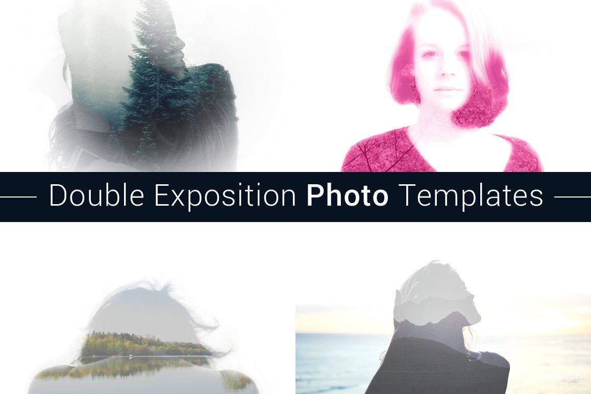 Double Exposition Photo Templates example image 1