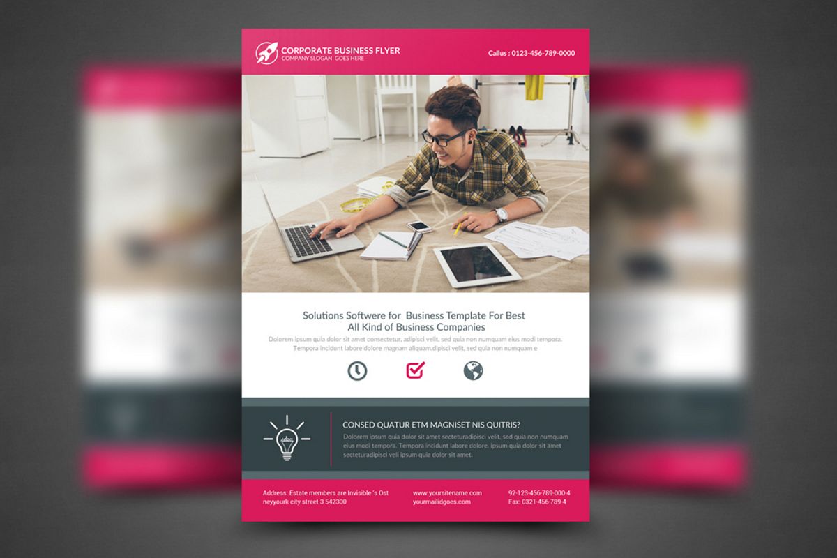 Modern Corporate Business Flyer example image 1