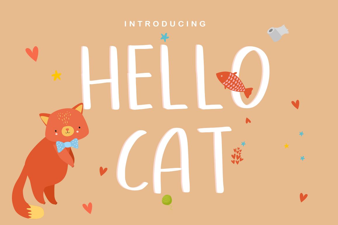 Hellocat - Fun Sans Serif example image 1
