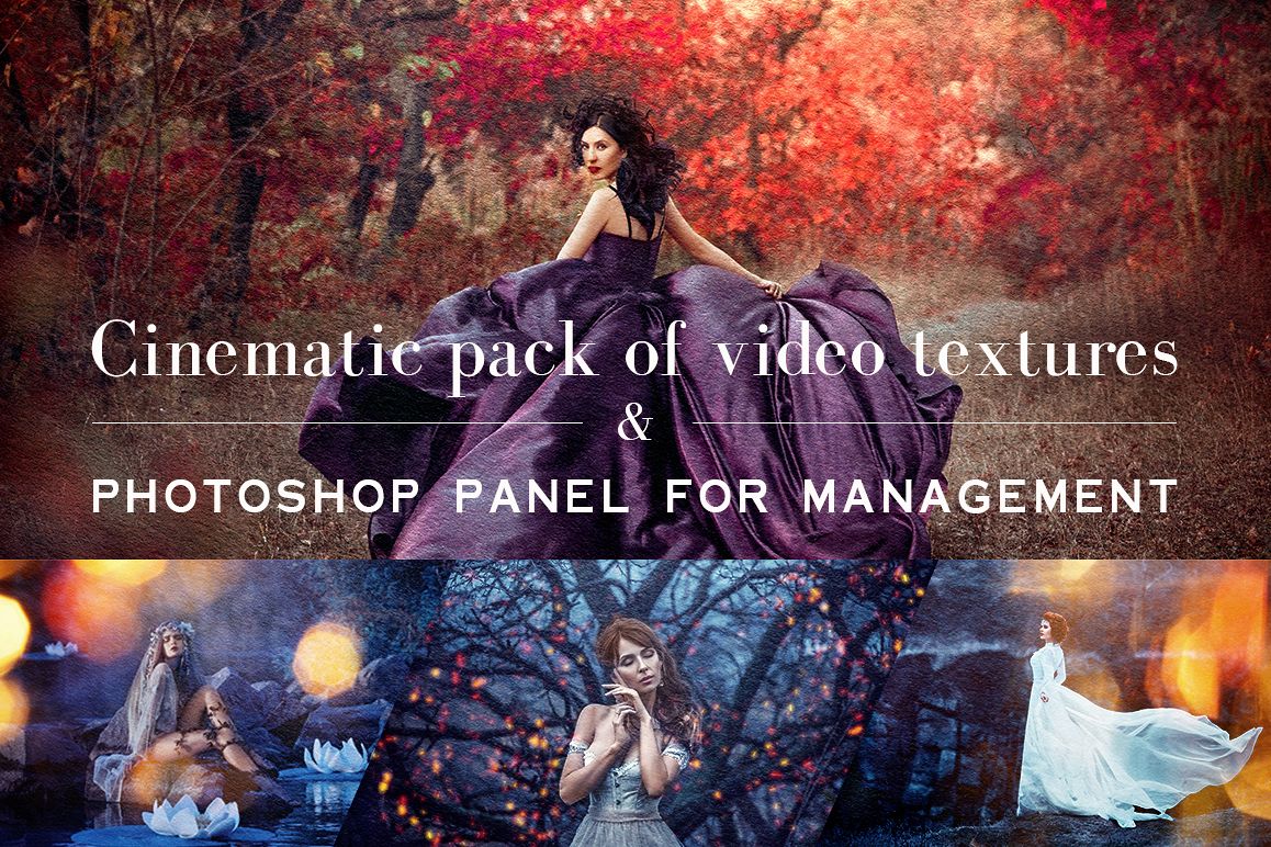 Cinematic Pack of Video Textures example image 1