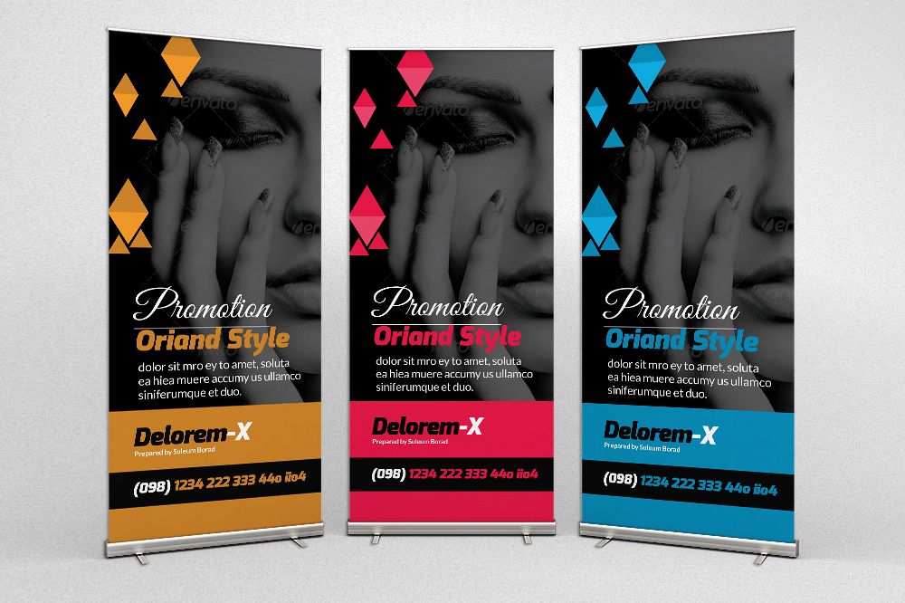Fashion Promotion Roll Up Banners example image 1